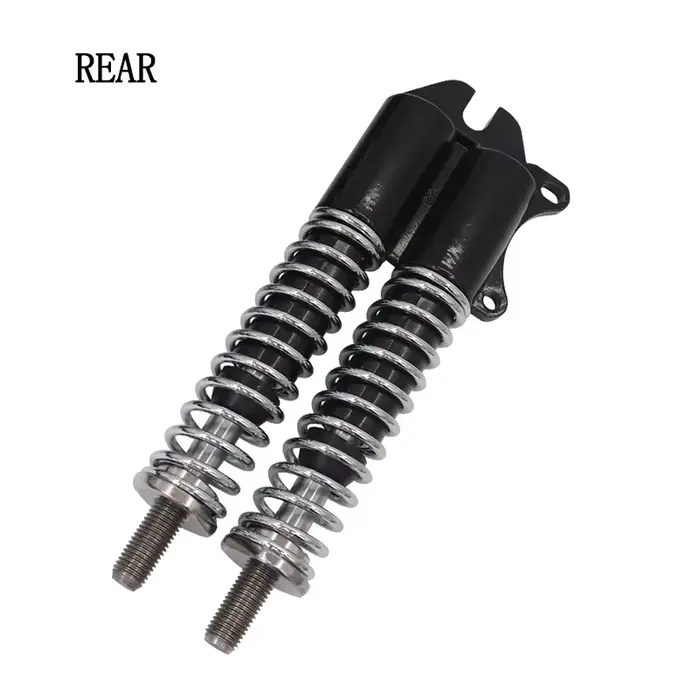 Amortisseur hydraulique de 10 pouces pour roue avant et arrière à double entraînement pour trottinet