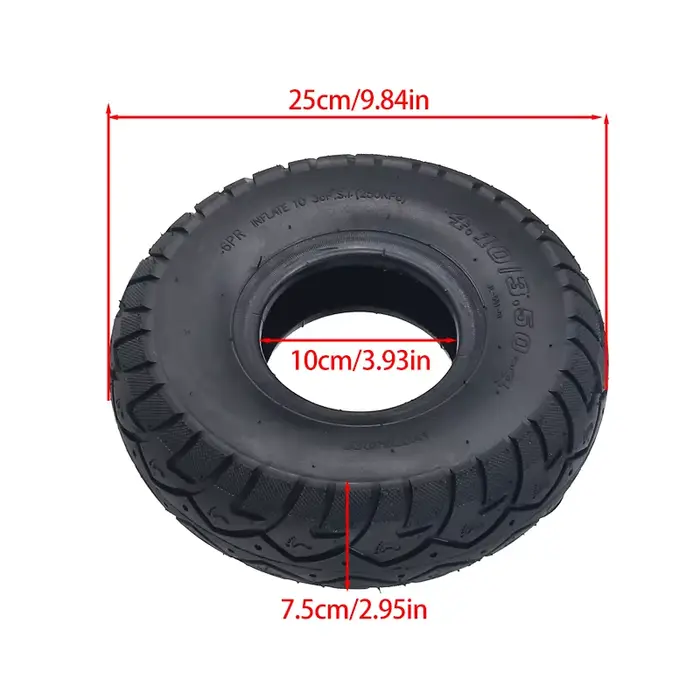 Pneus 4.10/3.50-4