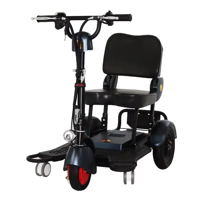 Tricycle électrique 300W 48V, petit Mini Scooter pliant pour la famille 12AH, 3 roues, Scooter de mo
