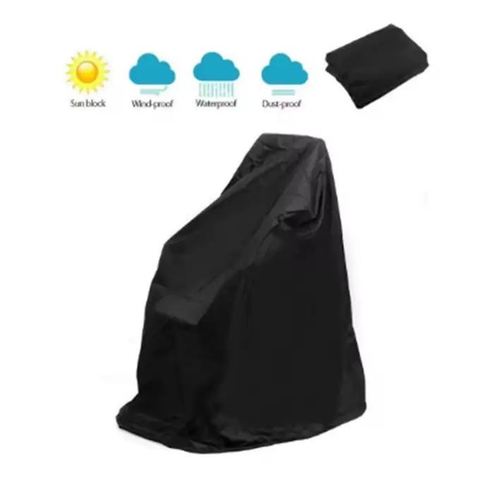 Housse de protection imperméable pour fauteuil roulant électrique, protection contre les intempéries