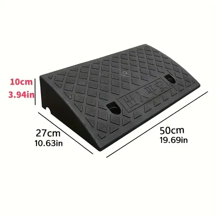 1 rampes portables avec surface antidérapante – Matériau durable
