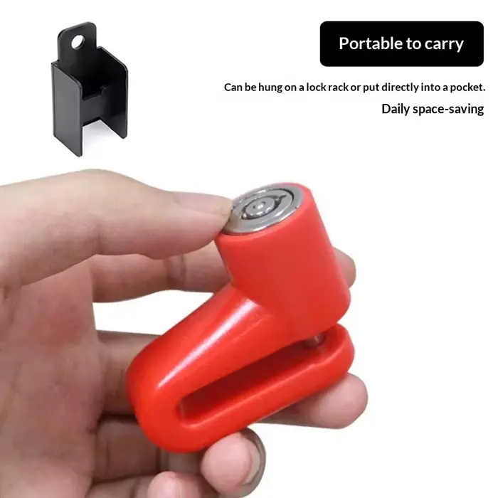 Antivol de frein à disque pour trottinette électrique avec câble en acier pour vélo