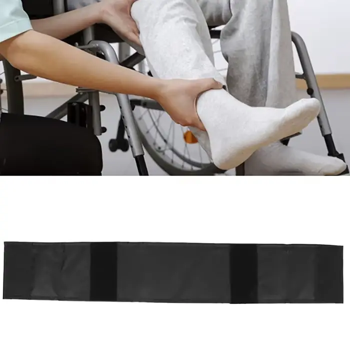 Sangles de jambe réglables pour fauteuil roulant