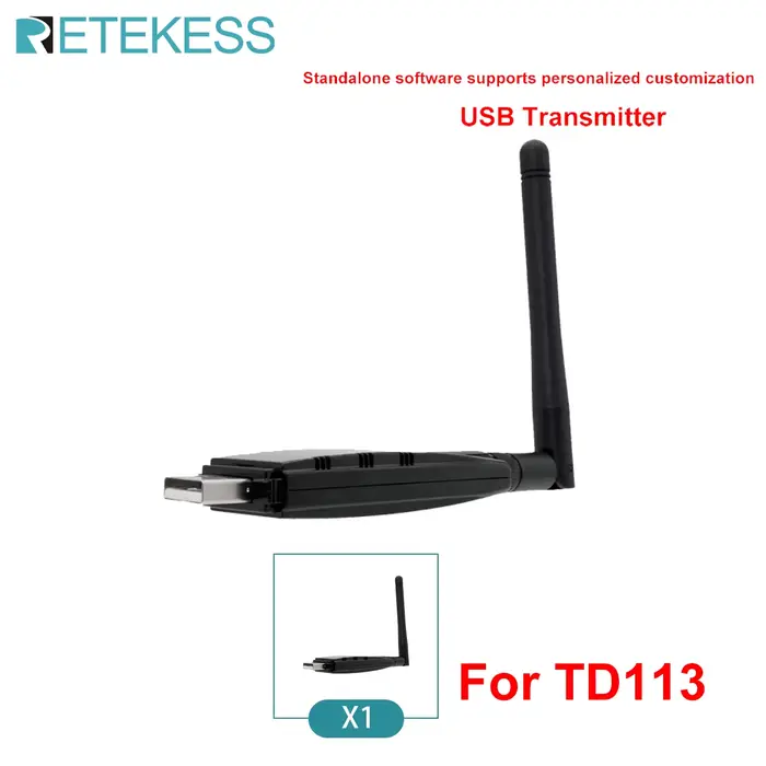 Retekess soignant téléavertisseur système d'appel sans fil T114 écran TD113 alerte de montre boutons
