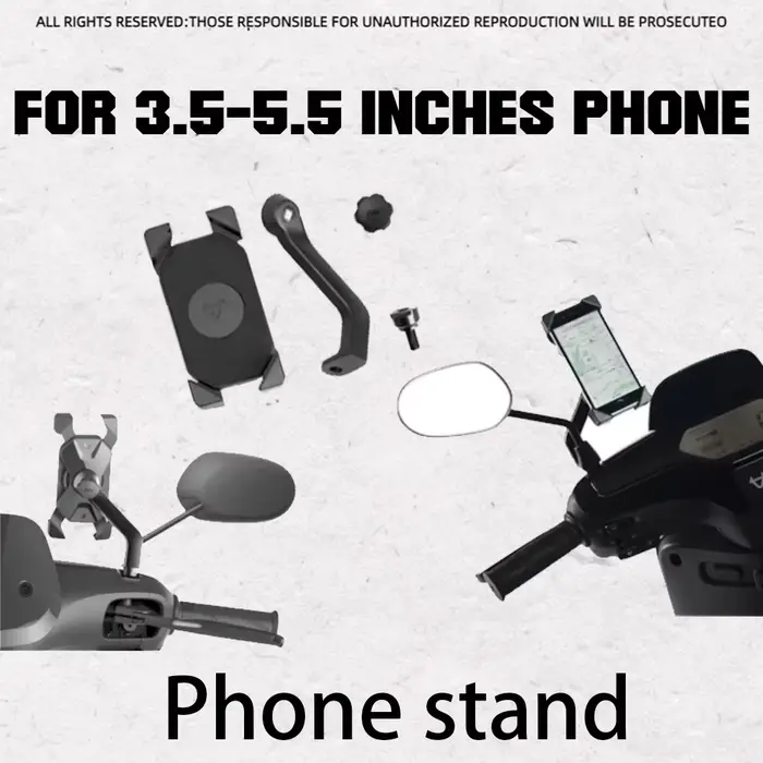 Support de téléphone pour scooter Niu