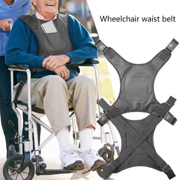 Ceinture de dossier de Style gilet pour fauteuil roulant