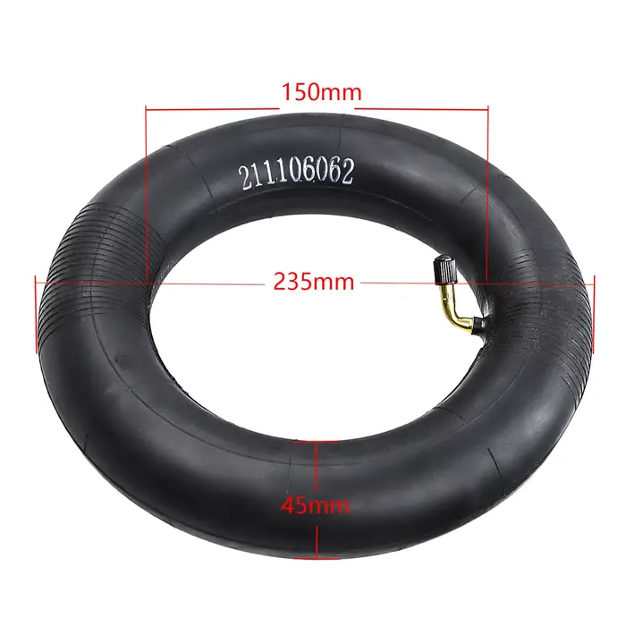 Pneu intérieur épais pour Scooter électrique, facile à installer, 10x2.5/2.75, chambre à air de gonf