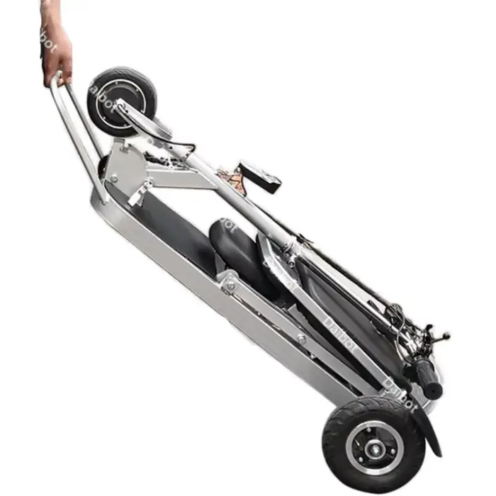 Nouveau Tricycle électrique pliable adulte personnes âgées ramasser enfants Scooter