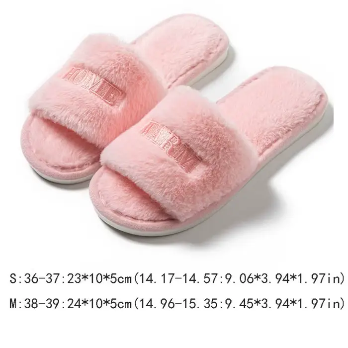 Pantoufles moelleuses confortables