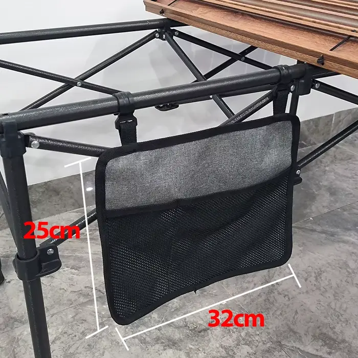Sac de rangement latéral de table