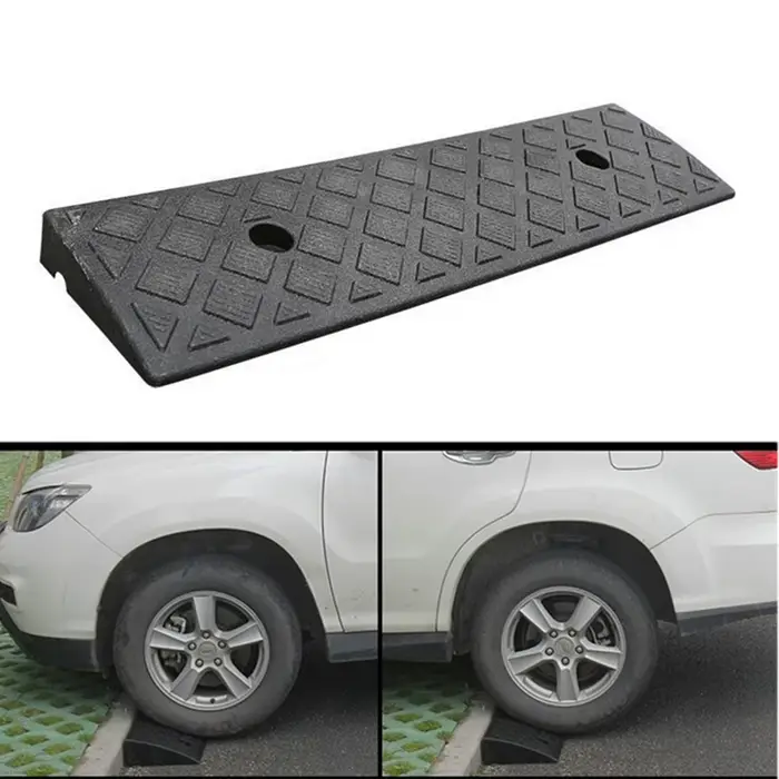 Rampe de trottoir en plastique antidérapante de 30 mm de hauteur