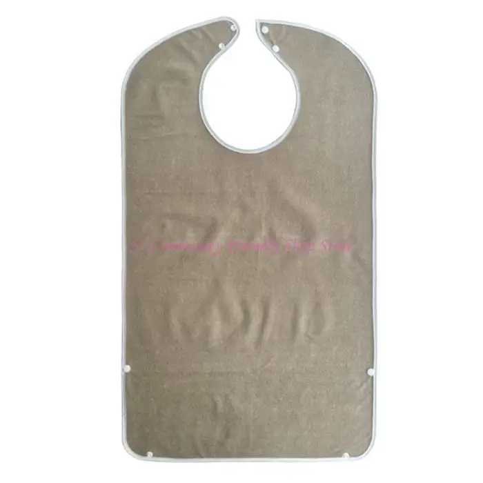 85ae 78x45cm Repas pour adultes imperméables manger Bib Bib âgé repas âgés.