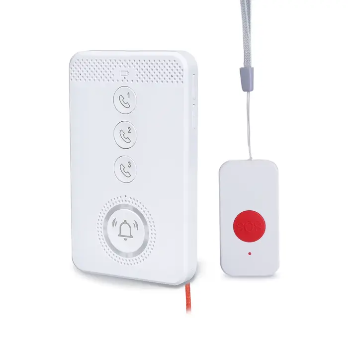 Topvico 4G GSM bouton de panique soins aux personnes âgées appels vocaux SOS pour aider à parler gra