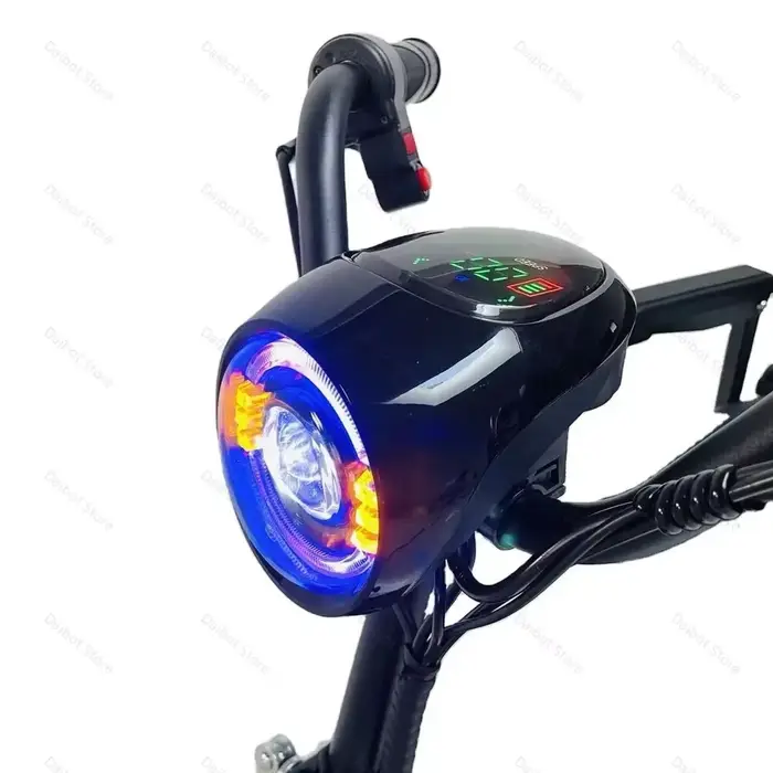 500W 36V quatre roues double moteur Scooters de mobilité pour voyage Mini Scooter électrique pour personnes âgées Portable pliable léger