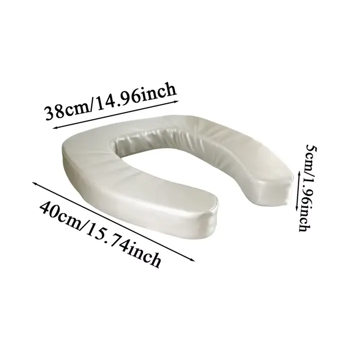 Rehausseurs de toilettes portables pour seniors, antidérapants, imperméables, avec siège rembourré, 