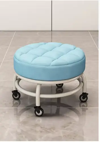 Tabouret de scoot roulant confortable avec tabouret en Pu rotatif à 360 degrés pour les enfants en m