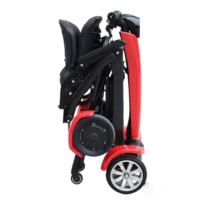 Fauteuil Roulant Électrique Pliable existent, 4 Roues, Double Moteur, 2025