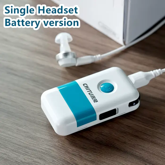 Aide auditive rechargeable de poche DHP pour la surdité, amplificateur sonore numérique puissant, pe