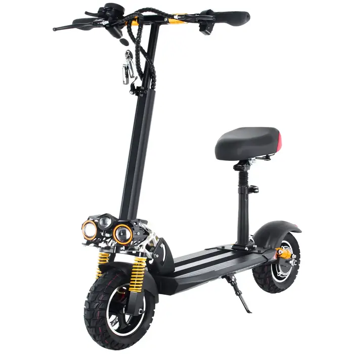 Pour adulte pliable 10 pouces hors route gros pneu scooter électrique