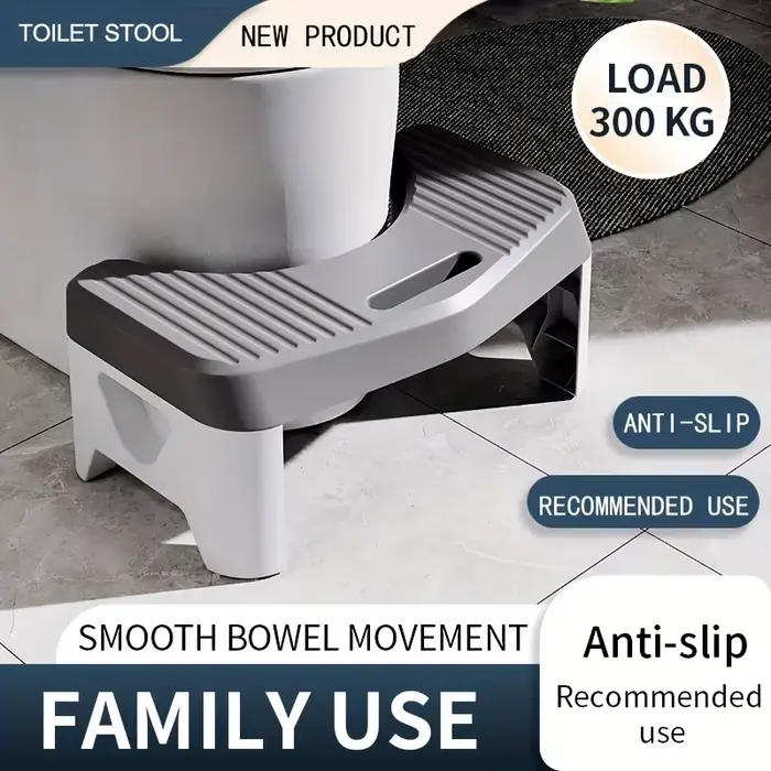 Tabouret de toilette confortable pour adultes, enfants et femmes enceintes, aide à la position accro