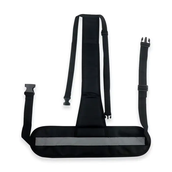 La fixation de la ceinture de sécurité réglable pour fauteuil roulant, empêche l'inclinaison ou la c