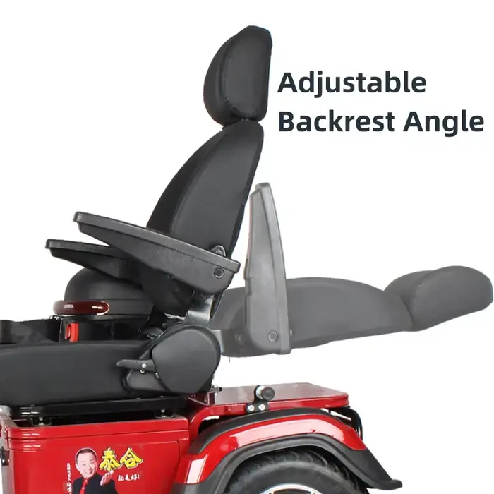 Tricycle électrique de 14 pouces pour personnes âgées