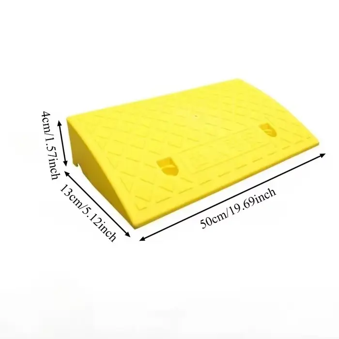Rampe de seuil portable durable de 3 à 10 cm de hauteur, surface antidérapante pour voiture, moto, f
