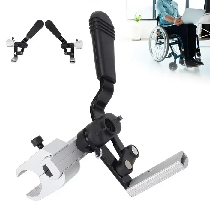 Frein à main pour fauteuil roulant électrique mécanique antidérapant