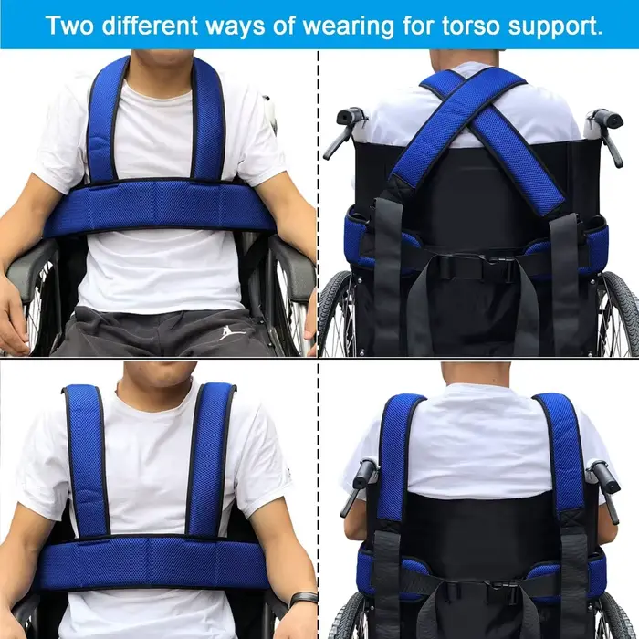 Ceinture de sécurité pour fauteuil roulant