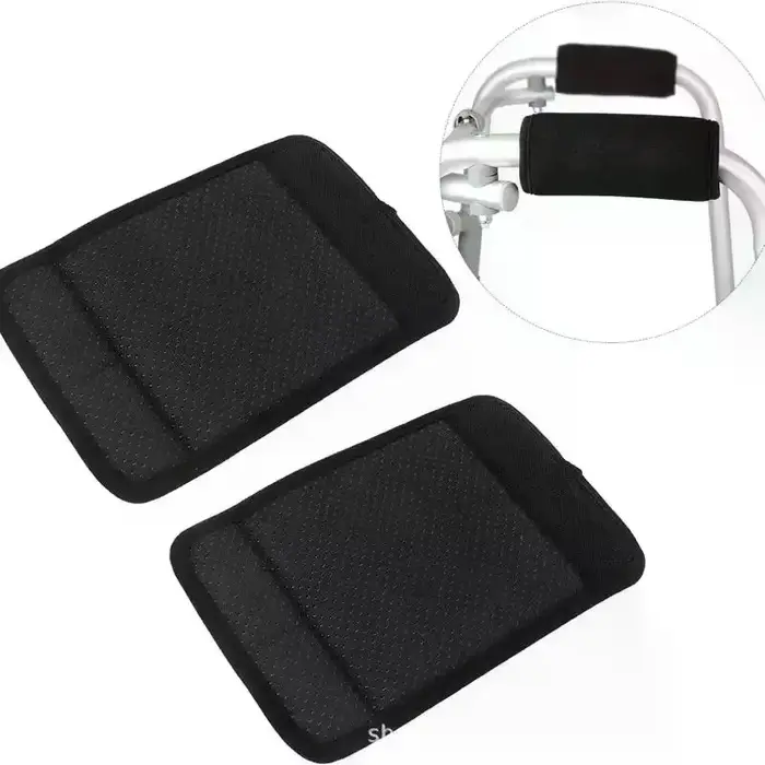 1 paire de gants de poignée d'aide à la marche, Support de poignée de fauteuil roulant, poignées de 