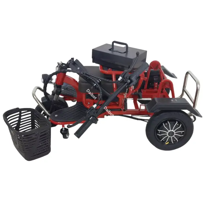 Tricycle électrique pliant pour personnes âgées