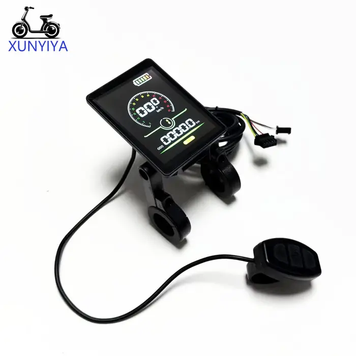 Écran LCD couleur pour trottinette électrique 24V/36V/48V/60V