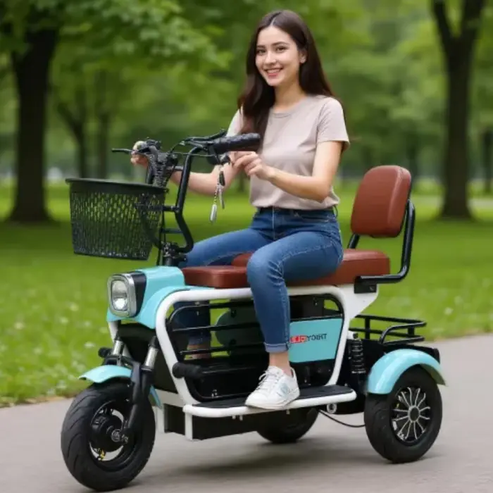 Scooter de mobilité pliable à 3 roues