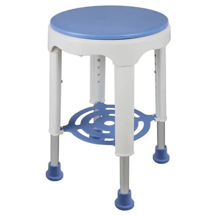 Chaise de bain rotative anti-brûlure, tabouret réglable, chaise de baignoire et de douche, siège pou