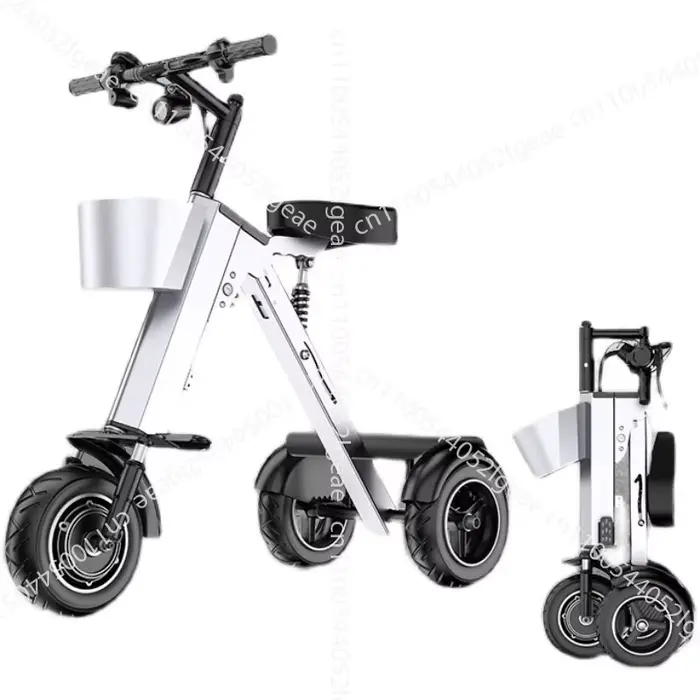 Scooter électrique pliable léger 48V pour deux personnes