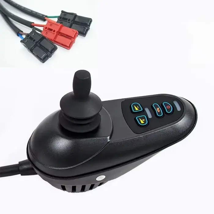 Contrôleur de Joystick pour fauteuil roulant électrique, télécommande sans fil, changement en douceu