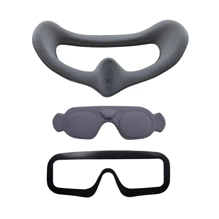Kit Confort - Plaque frontale en mousse + Housse de protection pour lunettes HDZERO Goggle 2 FPV