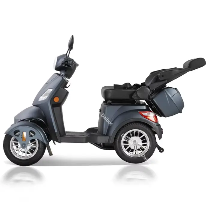 Scooter électrique familial à 4 roues pour adultes handicapés personnes âgées avec Certification CEE