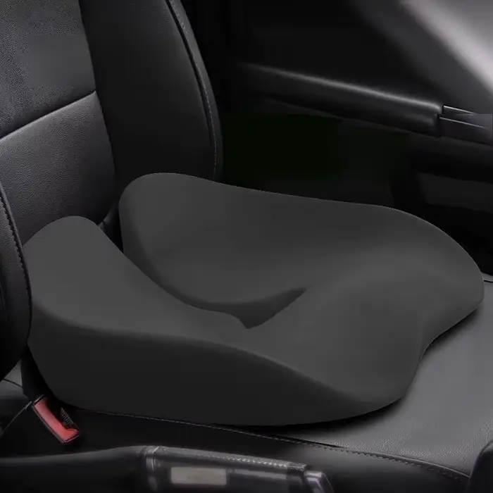Nouveau coussin de siège auto 2026 antidérapant orthopédique en mousse à mémoire de forme pour le co