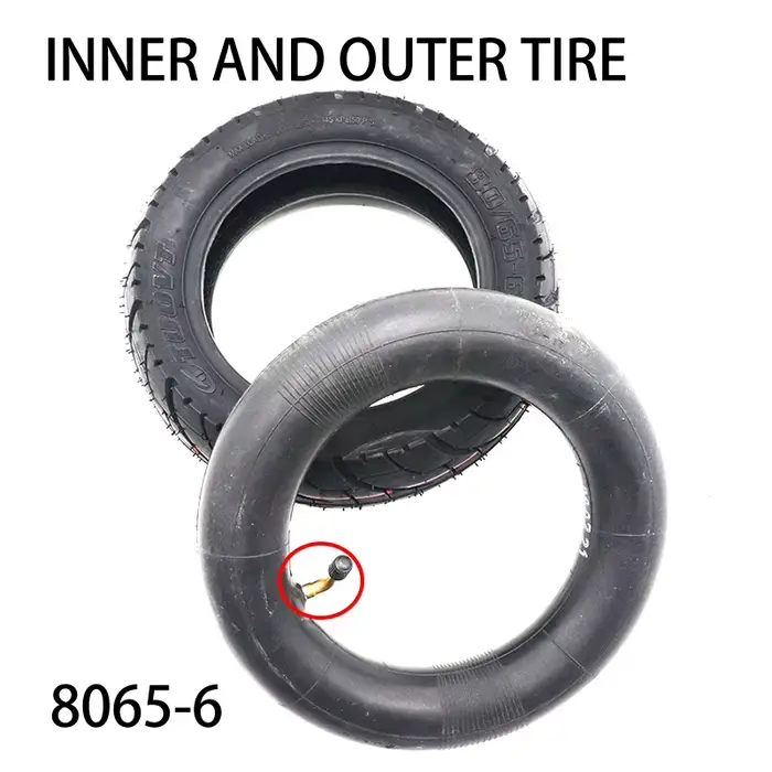 Pneu intérieur et extérieur pour scooter électrique, adapté à la vitesse Grace 10 zéro 10x KuGoo fig
