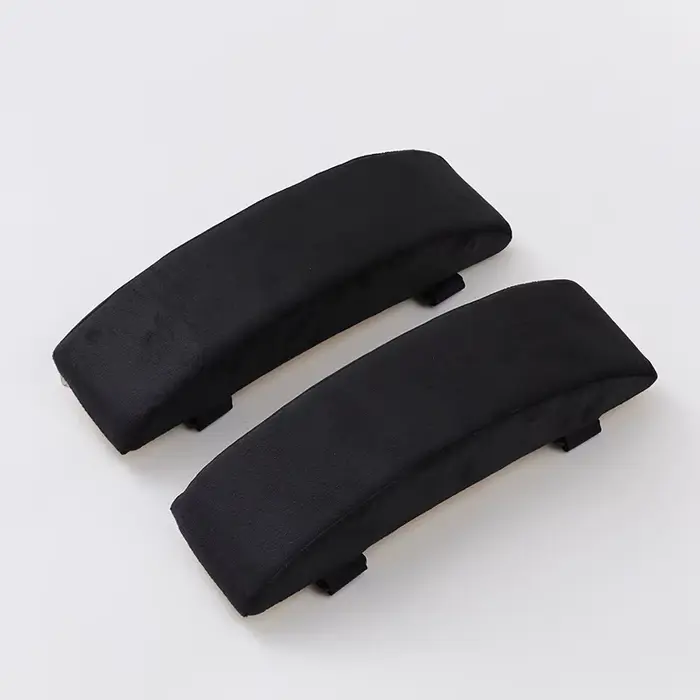 1 paire de coussinets d'accoudoirs confortables en velours néerlandais, de haute qualité, lavables, 