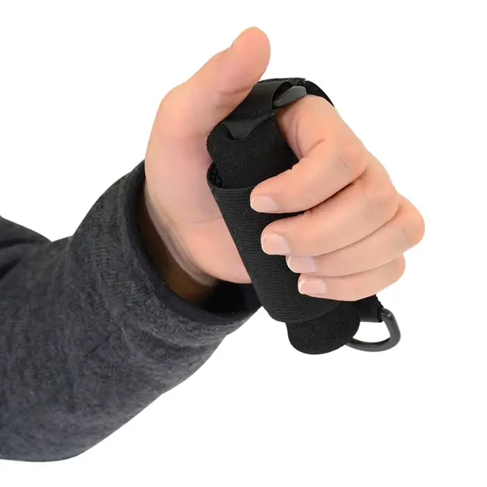 Sangle de support de manchette d'ustensile pour les personnes handicapées