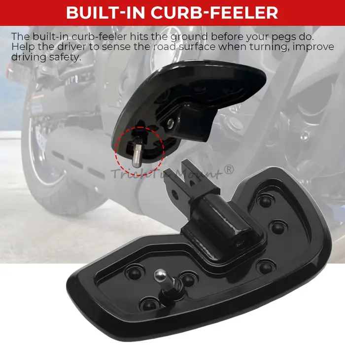 Pédale de repose-pieds avant pour Harley Softail Breakout Fat Street Bob Low Rider Sport Glide 2018 + moto