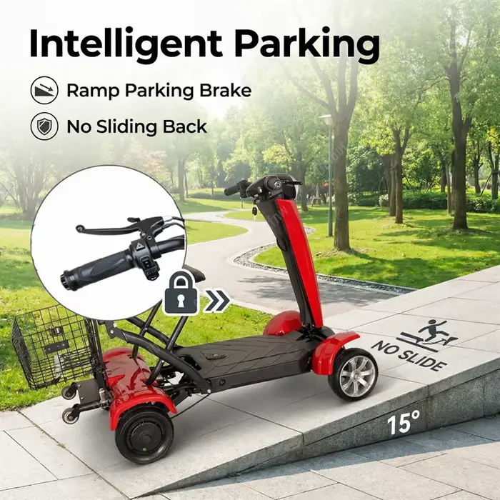 Scooter électrique pliable automatique
