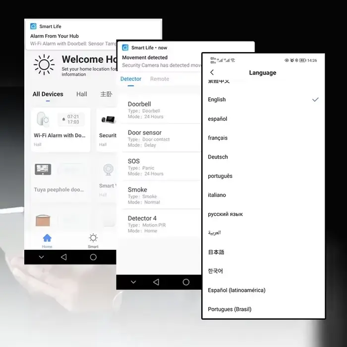 Topvico Tuya Bouton d'urgence WIFI pour personnes âgées
