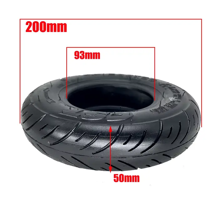 Pneus CST 200x50 pour scooter électrique de 8 pouces