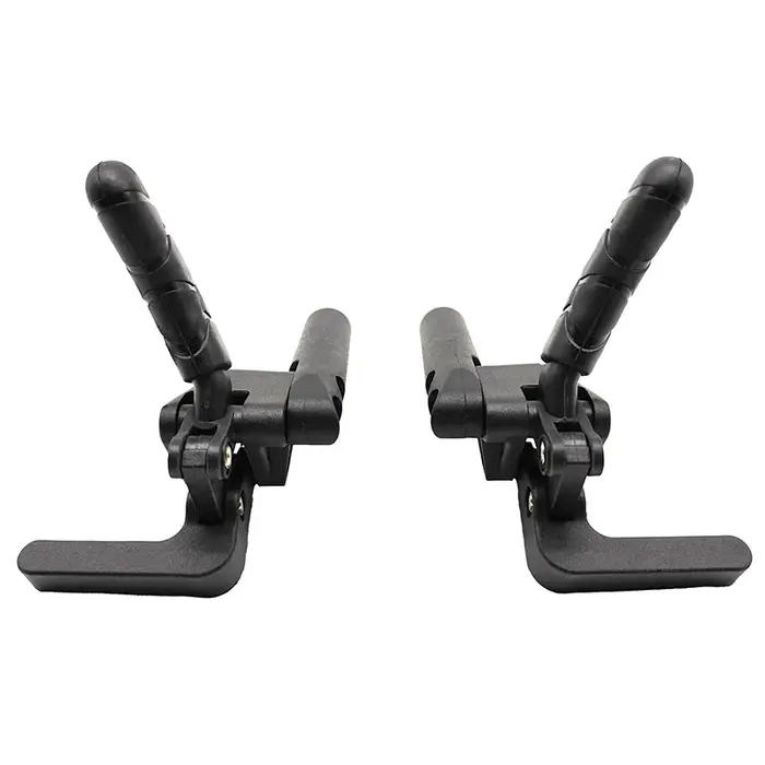 Une paire de freins pour fauteuil roulant, les accessoires de frein pour fauteuil roulant sont robus