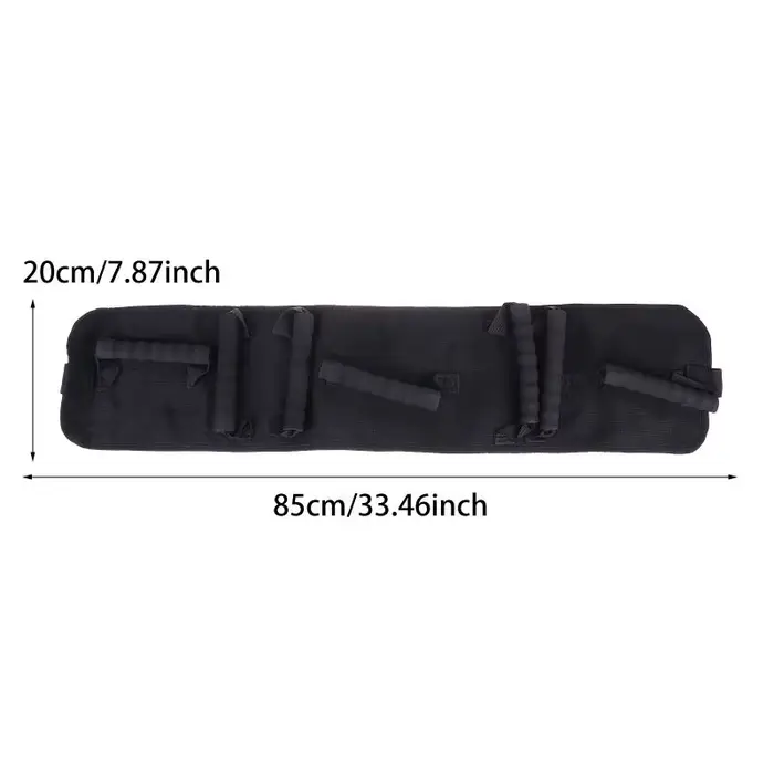 Ceinture de transfert pour personnes âgées avec 7 poignées, ceinture de transfert antidérapante pour
