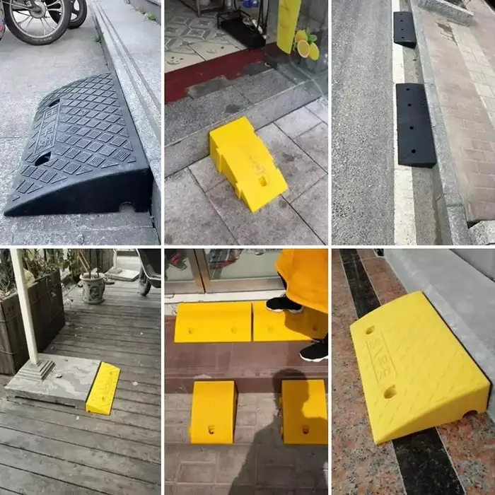 Rampe d'allée de roue de voiture