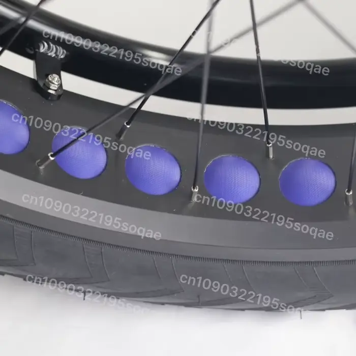 Roue de fauteuil roulant à pneu large de 24 pouces x 4.0